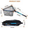 Foldable Fishing Net With Handle for Outdoor Fishing