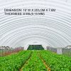 Greenhouse Film 10 x 25 ft, Greenhouse Polyethylene Film 6 Mil Thickness, Greenhouse Plastic Greenhouse Clear Plastic Film UV Resistant