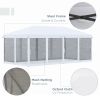 Outdoor 10x20 Event Tent , Pop-Up Canopy with Sidewalls, Instant Sun Shelter, 6 Mesh Walls for Party, Events, Backyard, wedding