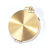 Outdoor Multifunctional Pure Copper Flip Cover Luminous Compass; Pocket Watch Type North Compass