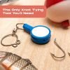 2pcs Fishing Gear Knot Tying Tool; ABS Fishing Quick Knotting Tool; Fishing Tackle Accessories