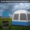 5 Person Camping Tent with Mesh Windows and Carrying Bag for Camping Hiking Traveling