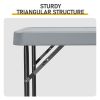 Folding Portable Fish Fillet & Hunting & Cutting Table with Sink Faucet