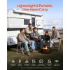 Portable Propane Water Heater, 6L Tankless Outdoor Water Heater, 41000 BTU 1.58 GPM Instant Hot Water