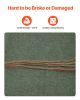 Wool Camping Blanket, Large Warm Stadium Blanket, Waterproof & Windproof, Flame Retardant, Great for Outdoors, Picnics, Hiking, Sports Events, Travel