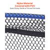 Foldable Fishing Net, Landing Fishing Pier Nets, Portable Drop Net for Pulling up Fish, Durable and Fish-friendly, with Rope and Storage Bag