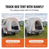 Truck Bed Tent, 6.4'-6.7' Pickup Truck Tent with Rain Layer and Carry Bag, Waterproof PU2000mm Double Layer Truck Tent, Accommodate 2-3 Person