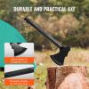 Survival Shovel Survival Axe, 16-in-1 Camping Folding Shovels with Hatchet, Stainless Steel Tactical Shovel Hatchet Combo