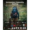 Survival First Aid Kit, 250 Pieces, 600D Nylon Trauma First Aid Bag, Survival Gear and Equipment, Emergency Kits, for Men Women Camping, Boat