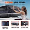 Rooftop Tent Hard Shell, Naturnest Rooftop Tent Hardshell for 2-3 Person, Hard Shell Roof Top Tent with Telescopic Ladder Thick Mattress