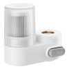 Faucet Mount Water Filter, Vertical Water Purifier for Sink Tap, Carbon Fiber Filters, Removes Chlorine Lead with 1 Filter