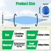3-in-1 Camping Hammock with Automatic Pop-Up Mosquito Net, Lightweight 70D Nylon Portable Hammock Supports 440lbs