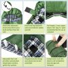 Big & Tall Flannel Outdoor Camping Sleeping Bag XXL