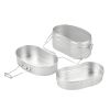 Outdoor camping supplies, portable BC picnic cooking supplies, camping individual lunch boxes