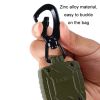 Outdoor Fishing Retractable Metal Hanging Buckle