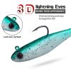 T-Tail False Bait Single Hook Full Swimming Submerged Imitation Soft Lure