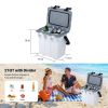 Portable Ultra-Light Cooler 21 QT Hard Ice Chest for Indoor & Outdoor