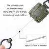 Outdoor Fishing Retractable Metal Hanging Buckle