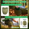 Camping Hammock with Mosquito Net 3-in-1 Portable Hammock Tent with Built-In Mosquito Net Dual-Way Zippers 440lbs Capacity Attached Storage Pocket for