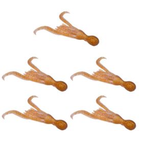 Simulated Squid Soft Bait Sea Fishing Octopus False Lure (Color: As pic show, Type: Style A)