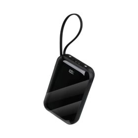 Universal Charging Companion  Power Bank - Suitable For A Variety Of Scenarios, With Portability And Multiple Capacities, Fast Charging And Wirel (Option: Black)